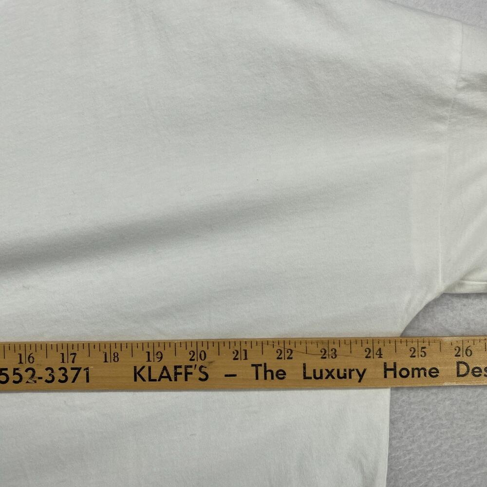 EILEEN FISHER Top L Slub Organic Cotton Jersey Oversized Boxy Dolman White - Picture 8 of 11
